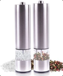 Peper En Zoutmolen Set - Elektrisch - Pepermolen - Zoutmolen - Set Van 2 Stuks -Keukenheld Verkoopwinkel 1000x1200 5