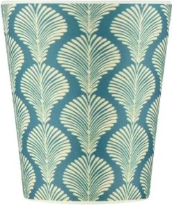 Ecoffee Cup Creasy Lu PLA - Koffiebeker To Go 240 Ml - Groenblauw Siliconen -Keukenheld Verkoopwinkel 1004x1200 1