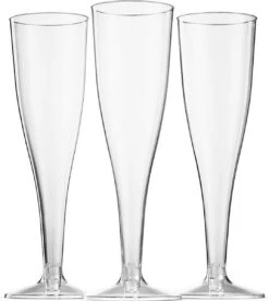 Champagneglazen - 30 Stuk(s) - 135ml - Chique - Plastic - Glazen - Transparant - Kunststof - Kerst Servies -Keukenheld Verkoopwinkel 1075x1200 6
