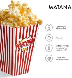 50 Duurzame Popcorn Bakjes (18x10cm) - Popcorn Zakjes Voor Filmavonden, Feestjes - Ook Geschickt Als Snoepbakje Of Feestzakje Voor Kinderen 14 50 Duurzame Popcorn Bakjes (18x10cm) - Popcorn Zakjes Voor Filmavonden, Feestjes - Ook Geschickt Als Snoepbakje Of Feestzakje Voor Kinderen -Keukenheld Verkoopwinkel 1115x1200 1