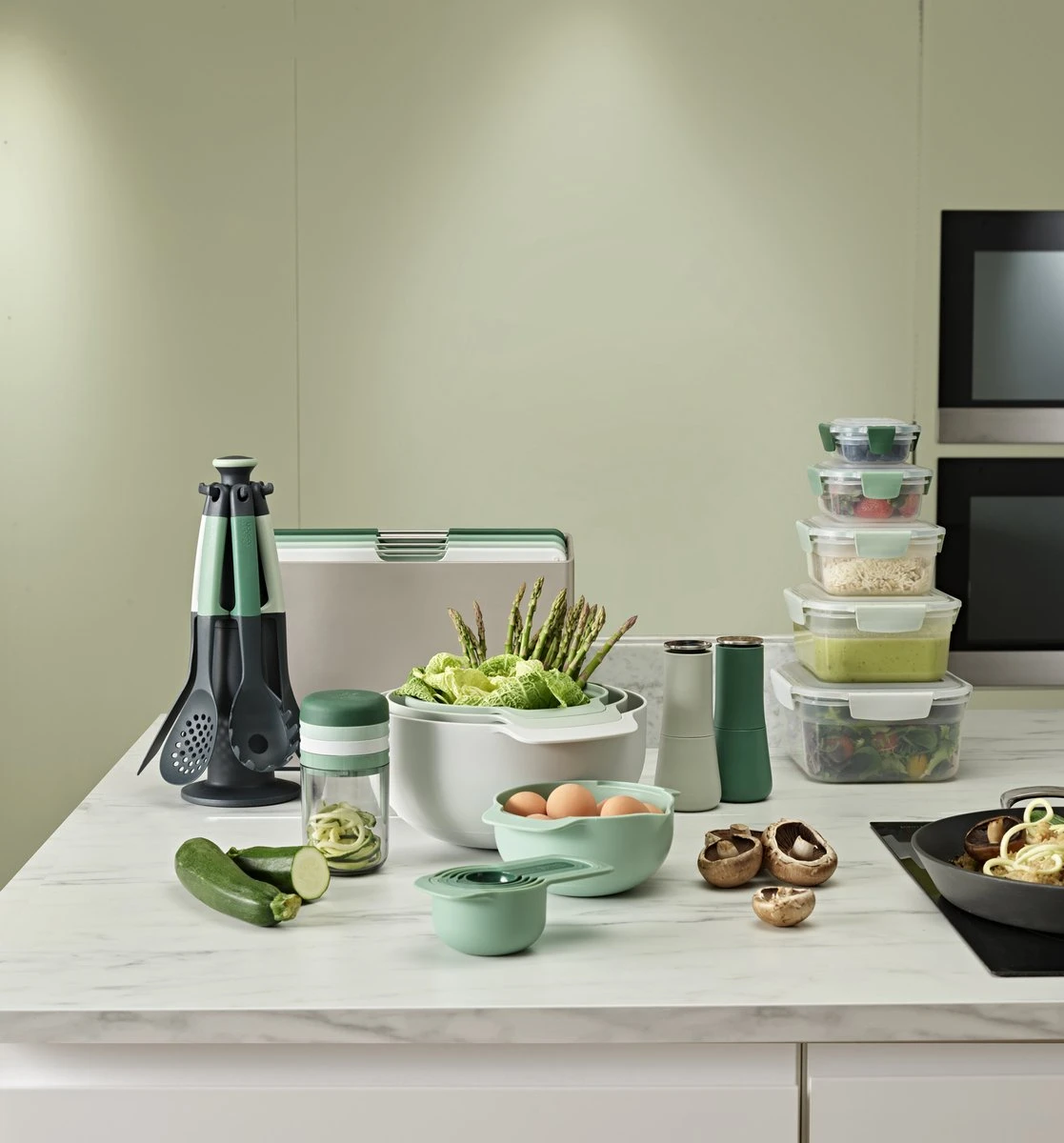 Zout- En Pepermolen, Groen, Set Van 2 Stuks - Joseph Joseph | Editions 5 Zout- En Pepermolen, Groen, Set Van 2 Stuks - Joseph Joseph | Editions - Afbeelding 5