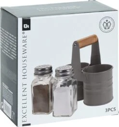 Relaxwonen - Peper En Zout Strooier - Peper En Zout Stel - Inclusief Houder -Keukenheld Verkoopwinkel 1126x1200 1