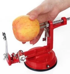3-In-1 Appelmachine Rood - Appelboor, Appelschiller En Appelsnijder - Fruitsnijder - Groentesnijder - Klokhuis Verwijderaar - Fruitmachine - Keukenapparaat 10 3-In-1 Appelmachine Rood - Appelboor, Appelschiller En Appelsnijder - Fruitsnijder - Groentesnijder - Klokhuis Verwijderaar - Fruitmachine - Keukenapparaat -Keukenheld Verkoopwinkel 1134x1200