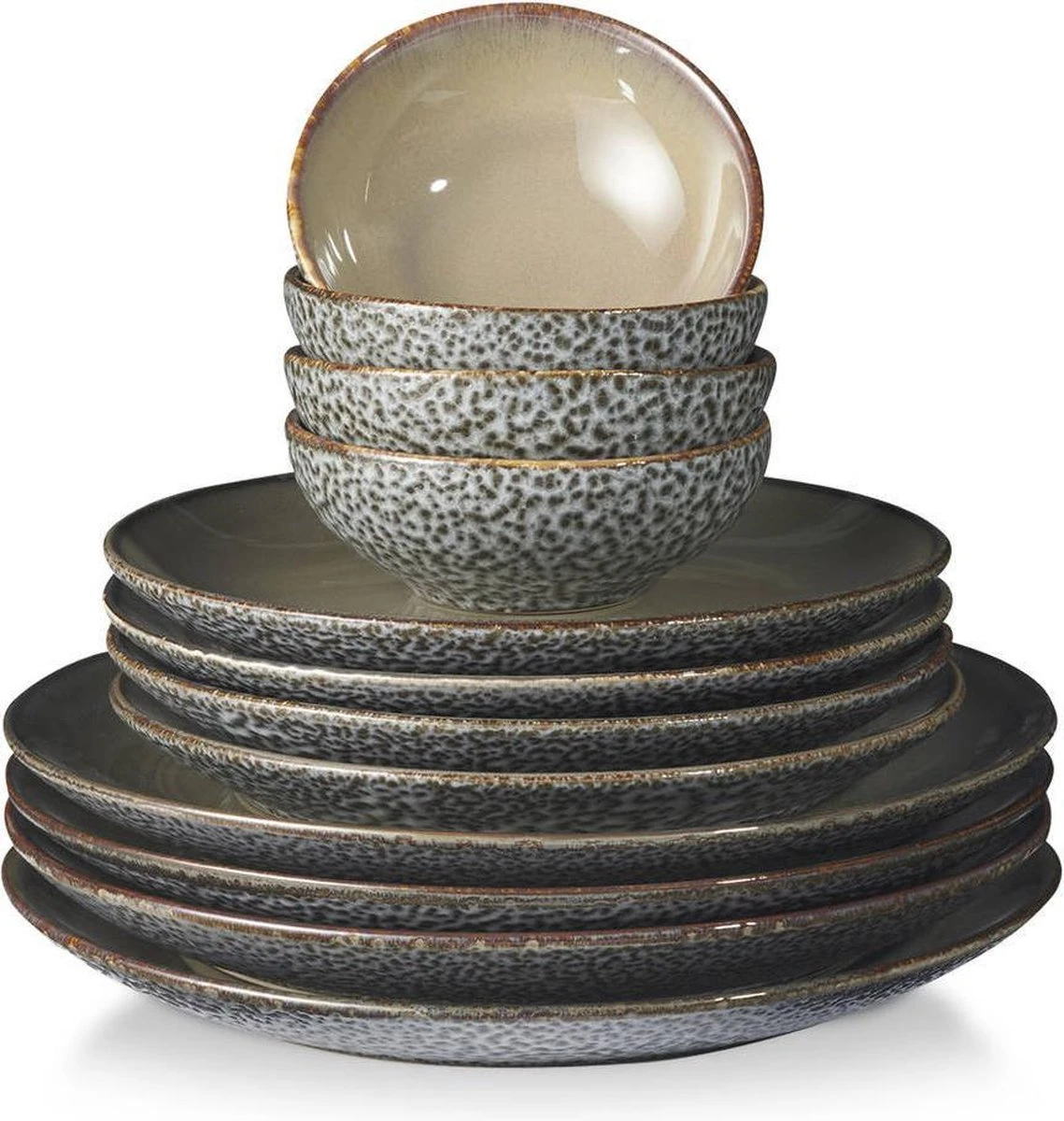 Herman Den Blijker Serviesset - 12-delig - 4 Persoons 1 Herman Den Blijker Serviesset - 12-delig - 4 Persoons