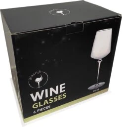 Glasrijk® Wijnglazen - 6 Stuks - Hoogte 25 Cm - 550 Ml - Wijnglas - Wijnglazen Witte Wijn - Wijnglazen Rode Wijn -Keukenheld Verkoopwinkel 1154x1200