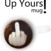 Merkloos Middelvinger Koffiemok - Grappig - Creatief - Perfect Cadeau - Humor - Thee - Melk - Keramiek