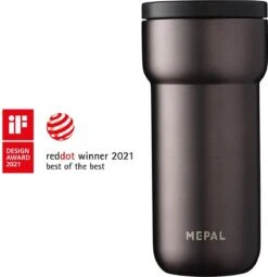 Mepal Isoleerbeker Ellipse 375 Ml – Houdt Je Drankje 4 Uur Warm En 8 Uur Koud – Titanium – Koffiebeker To Go – Lekdicht – Thermosbeker -Keukenheld Verkoopwinkel 1162x1200 3