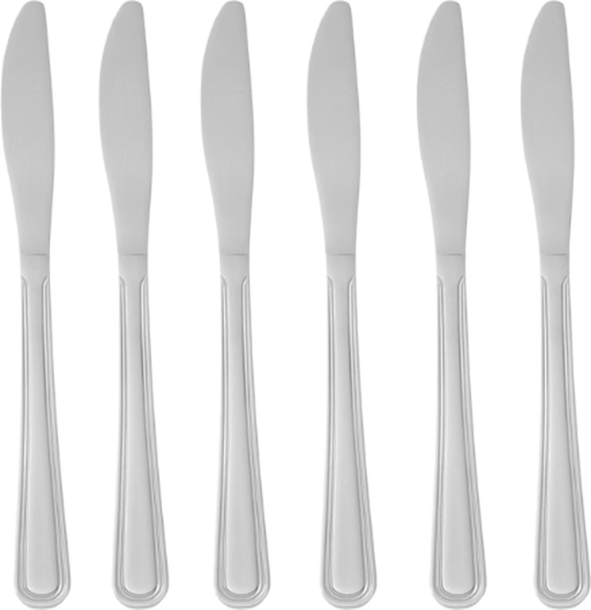 Hendi Tafelmessen - Kitchen Line - 21,5cm - RVS 18/0 ( Set Van 6 ) 1 Hendi Tafelmessen - Kitchen Line - 21,5cm - RVS 18/0 ( Set Van 6 )