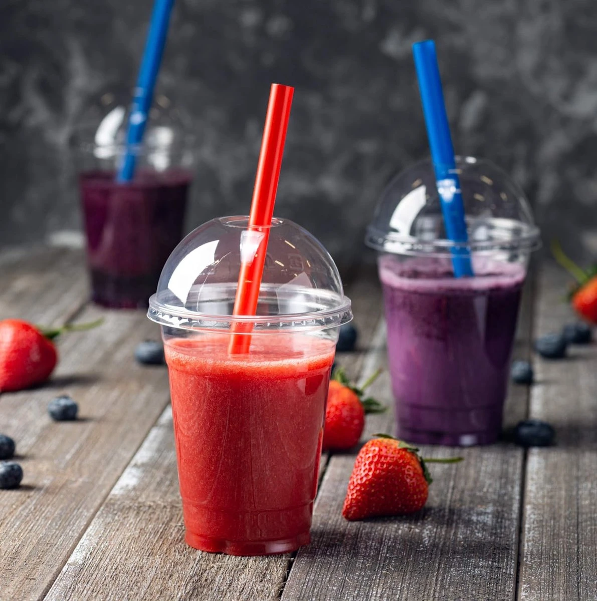 Salade En Smoothie Bekers - 50 Stuk(s) - 300 Ml - To Go - Incl Open Deksel - Transparant - Royal WM - Kerst Servies 2 Salade En Smoothie Bekers - 50 Stuk(s) - 300 Ml - To Go - Incl Open Deksel - Transparant - Royal WM - Kerst Servies - Afbeelding 2