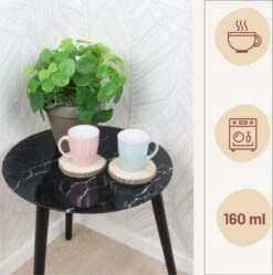 Orange85 Espresso Kopjes - Set Van 6 - Met Oor - 160ml - Meerdere Kleuren - Pastel - Aardewerk 11 Orange85 Espresso Kopjes - Set Van 6 - Met Oor - 160ml - Meerdere Kleuren - Pastel - Aardewerk -Keukenheld Verkoopwinkel 1192x1200 3