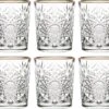 Libbey Hobstar Drinkglas Gold – 355 Ml / 35,5 Cl - 6 Stuks - Vintage Design - Hoge Kwaliteit - Gouden Rand
