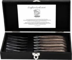 Laguiole Style De Vie Vorken Luxury Line - 6-delig - Olijfhout -Keukenheld Verkoopwinkel 1200x1007 1