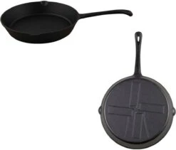 The Windmill Koekenpan Skillet Maxi 26 Cm Gietijzer Zwart -Keukenheld Verkoopwinkel 1200x1026