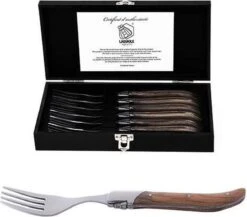 Laguiole Style De Vie Vorken Luxury Line - 6-delig - Olijfhout -Keukenheld Verkoopwinkel 1200x1052