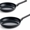 BK Easy Induction Ceramic Koekenpannenset Ø 24 + Ø 28 Cm - Inductie - PFAS-vrij