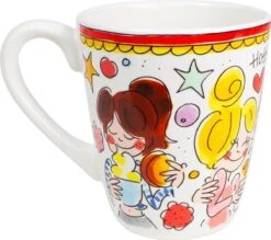 Blond Amsterdam Even Bijkletsen Mok 350 Ml - Rode Rand 7 Blond Amsterdam Even Bijkletsen Mok 350 Ml - Rode Rand -Keukenheld Verkoopwinkel 1200x1063 5