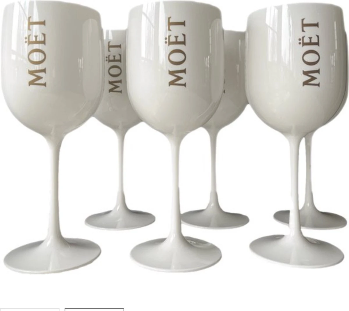 Moët & Chandon Ice - 4 Stuks Champagne Glazen (Wit) - Acryl - Horeca - EXAMEN TIP 2 Moët & Chandon Ice - 4 Stuks Champagne Glazen (Wit) - Acryl - Horeca - EXAMEN TIP - Afbeelding 2