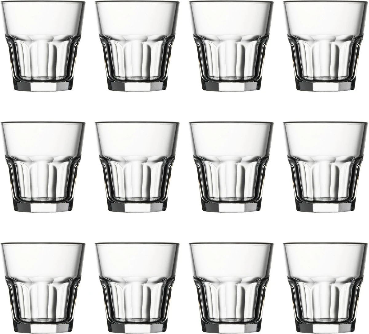 Mammoet Casablanca Tumblerglas - 200ml - 9cm - 12 Stuks 9 Mammoet Casablanca Tumblerglas - 200ml - 9cm - 12 Stuks - Afbeelding 9