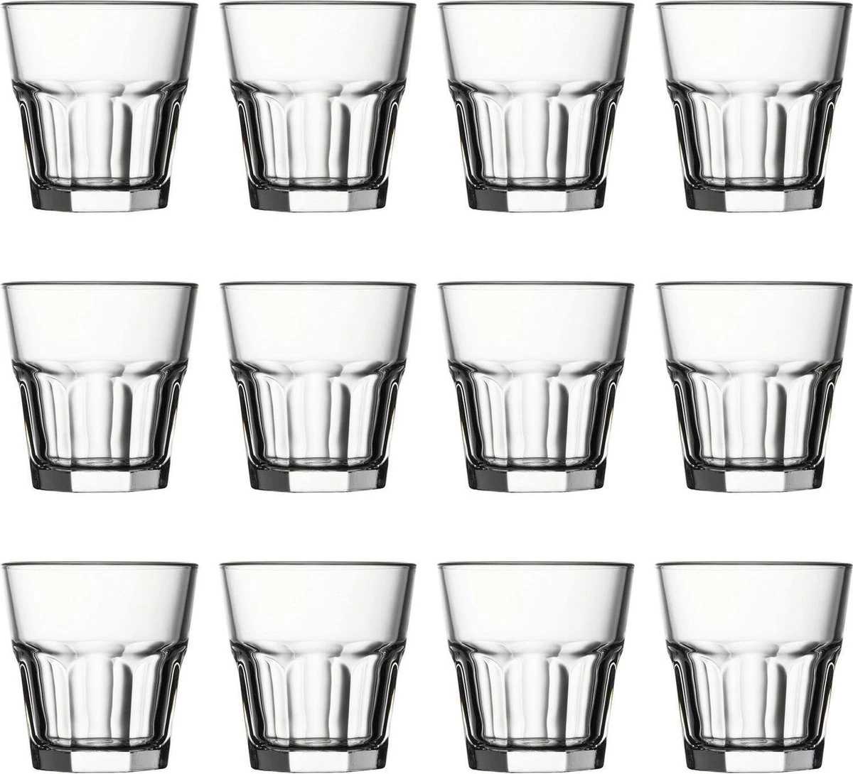 Mammoet Casablanca Tumblerglas - 200ml - 9cm - 12 Stuks 5 Mammoet Casablanca Tumblerglas - 200ml - 9cm - 12 Stuks - Afbeelding 5