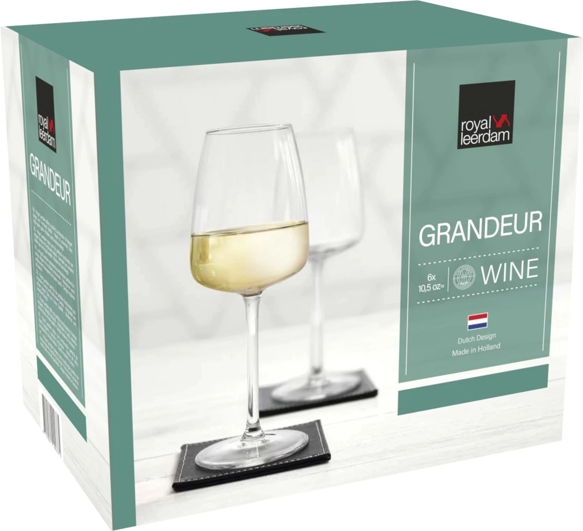 Royal Leerdam Wijnglas Grandeur 31 Cl - Transparant 6 Stuk(s) 2 Royal Leerdam Wijnglas Grandeur 31 Cl - Transparant 6 Stuk(s) - Afbeelding 2