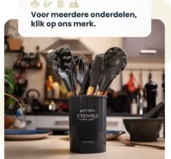 Hescom Siliconen Gesloten Opscheplepel Met Anti-aanbaklaag - Keukengerei Met Ergonomisch Design - Hittebestendige Serveerlepel - Vaatwasservriendelijk -Keukenheld Verkoopwinkel 1200x1111 1