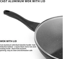 Royal Swiss WK30 - Wokpan - Ø 30 Cm - Marmeren Coating - Inductie - Met Glazen Deksel - PFAS-vrijs - Zwart 8 Royal Swiss WK30 - Wokpan - Ø 30 Cm - Marmeren Coating - Inductie - Met Glazen Deksel - PFAS-vrijs - Zwart -Keukenheld Verkoopwinkel 1200x1129 1