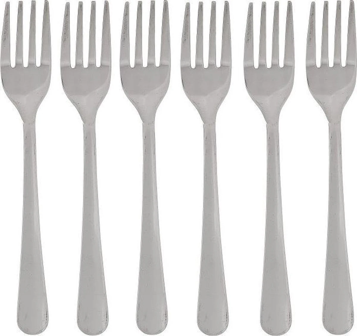 Merkloos Gebaksvork Set 6 Stuks 2 Merkloos Gebaksvork Set 6 Stuks - Afbeelding 2