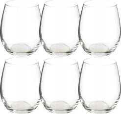Set Van 6x Stuks Tumbler Glazen Orpea 360 Ml Van Glas - Drinkglazen - Waterglazen