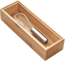 IDesign Bamboe Bakjes Voor Lade Stapelbaar D (15,5 X 30,5 X 5 Cm) - 45 - Stapelbaar & Decoratief -Keukenheld Verkoopwinkel 1200x1133