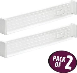 IDesign Ladeverdeler Uitschuifbaar 2 Stuks Transparant - Transparant - Klaar Voor Gebruik, Verstelbaar, Uitschuifbaar -Keukenheld Verkoopwinkel 1200x1135 2