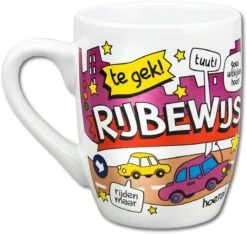 Paper Dreams Mok Cartoon-stijl Rijbewijs Keramiek 325ml Rood/wit 14 Paper Dreams Mok Cartoon-stijl Rijbewijs Keramiek 325ml Rood/wit -Keukenheld Verkoopwinkel 1200x1135 4