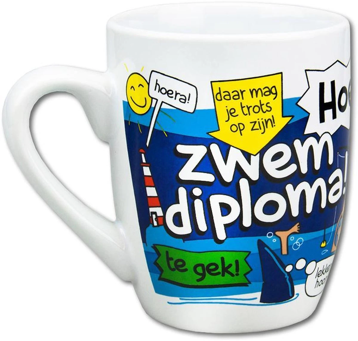 Paperdreams - Cartoonmok - Zwemdiploma 5 Paperdreams - Cartoonmok - Zwemdiploma - Afbeelding 5