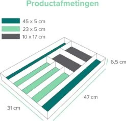 Coninx Bestekbak Bamboe 31CM Breed - Besteklade - Opbergbak - Duurzaam - Voor Laden Vanaf 47cm Diep 12 Coninx Bestekbak Bamboe 31CM Breed - Besteklade - Opbergbak - Duurzaam - Voor Laden Vanaf 47cm Diep -Keukenheld Verkoopwinkel 1200x1147