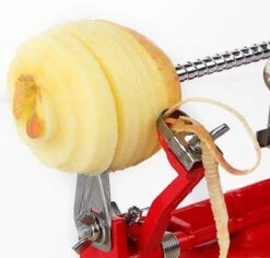 3-In-1 Appelmachine Rood - Appelboor, Appelschiller En Appelsnijder - Fruitsnijder - Groentesnijder - Klokhuis Verwijderaar - Fruitmachine - Keukenapparaat 8 3-In-1 Appelmachine Rood - Appelboor, Appelschiller En Appelsnijder - Fruitsnijder - Groentesnijder - Klokhuis Verwijderaar - Fruitmachine - Keukenapparaat -Keukenheld Verkoopwinkel 1200x1148