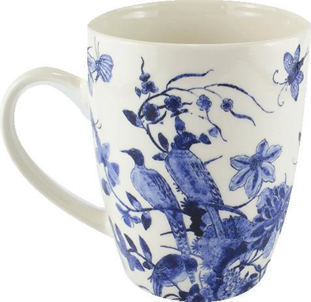 Mok, Delftsblauwe Vogels, Rijksmuseum 3 Mok, Delftsblauwe Vogels, Rijksmuseum - Afbeelding 3