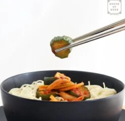 House Of Husk Chopsticks Set - Koreaanse Eetstokjes - Vaatwasserbestendig - RVS - 5 Paar - Duo Tone - Zwart Zilver 10 House Of Husk Chopsticks Set - Koreaanse Eetstokjes - Vaatwasserbestendig - RVS - 5 Paar - Duo Tone - Zwart Zilver -Keukenheld Verkoopwinkel 1200x1167