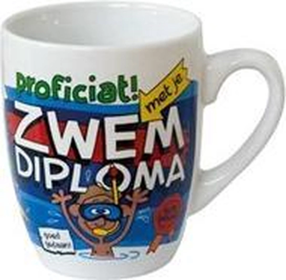 Paperdreams - Cartoonmok - Zwemdiploma 6 Paperdreams - Cartoonmok - Zwemdiploma - Afbeelding 6