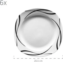 Merkloos 30-delige Combiset Voor 6 Personen 15 Merkloos 30-delige Combiset Voor 6 Personen -Keukenheld Verkoopwinkel 1200x1185 1