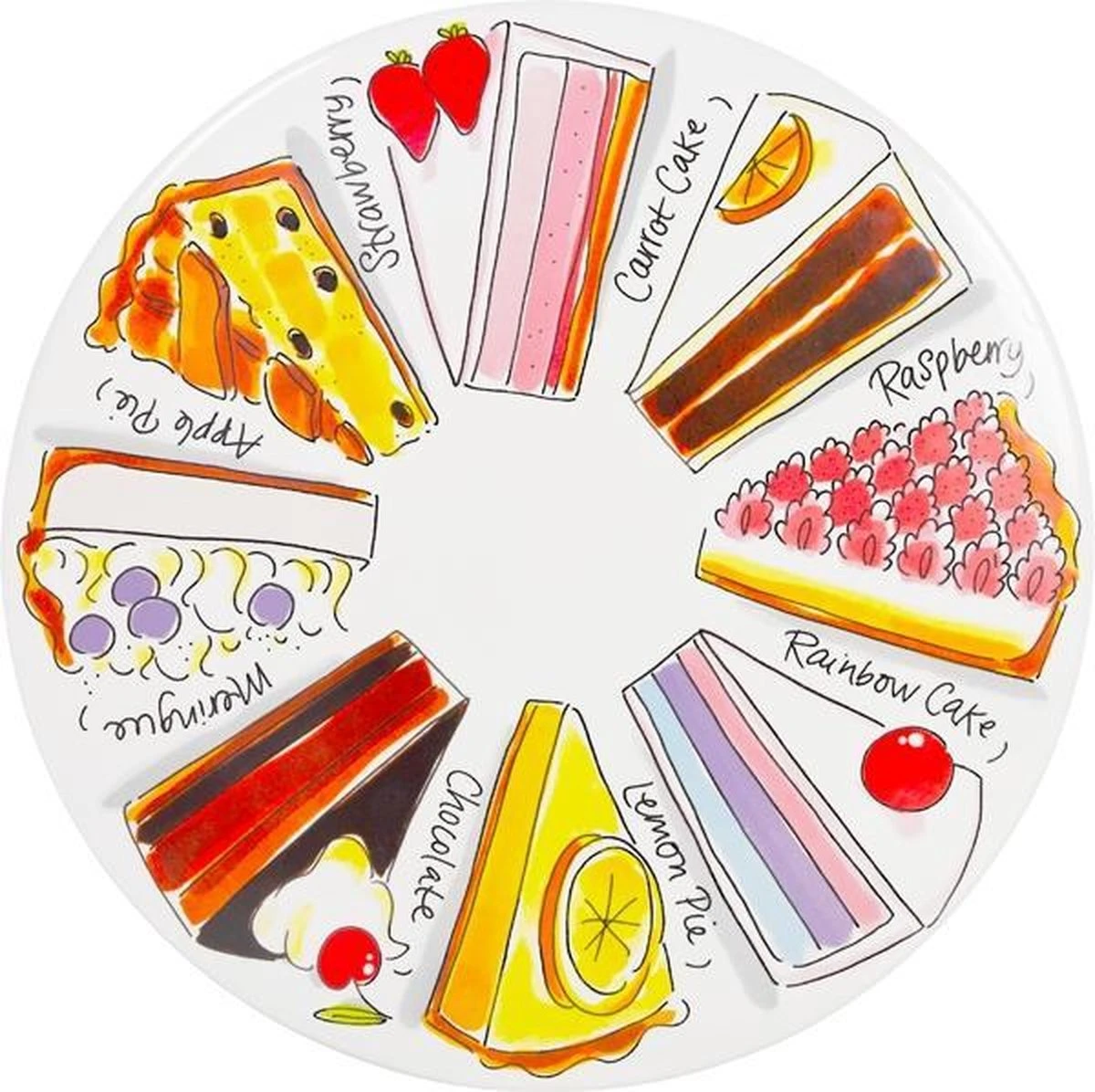 Blond Amsterdam – Even Bijkletsen - Cake Standaard - 33 Cm 2 Blond Amsterdam – Even Bijkletsen - Cake Standaard - 33 Cm - Afbeelding 2