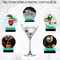 TEN Kristallen Espresso Martini Glazen 6 Stuks - Espresso Glazen 240ml + 40 Cocktail Recepten -Keukenheld Verkoopwinkel 1200x1196 9