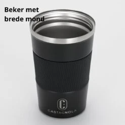 Castagnola Design RVS Koffiebeker To Go - Zwart - 380ml - Thermosbeker - Theebeker 16 Castagnola Design RVS Koffiebeker To Go - Zwart - 380ml - Thermosbeker - Theebeker -Keukenheld Verkoopwinkel 1200x1200 1007