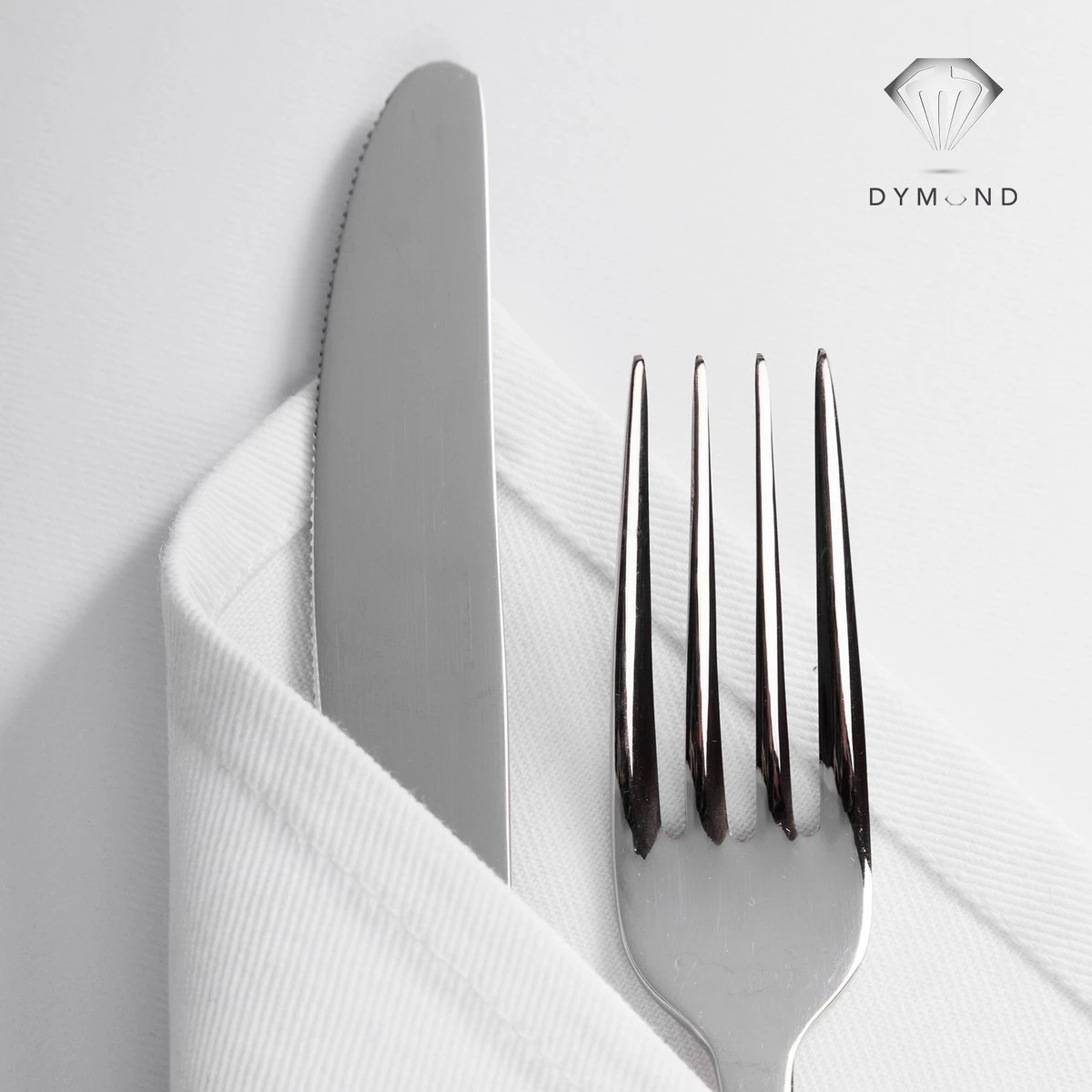 Dymund® 8 Persoons Bestekset - (45-delig) Bestek - Incl. Serveerlepel/Suikerlepel/Serveervork/Botermes - RVS - Zilver 5 Dymund® 8 Persoons Bestekset - (45-delig) Bestek - Incl. Serveerlepel/Suikerlepel/Serveervork/Botermes - RVS - Zilver - Afbeelding 5