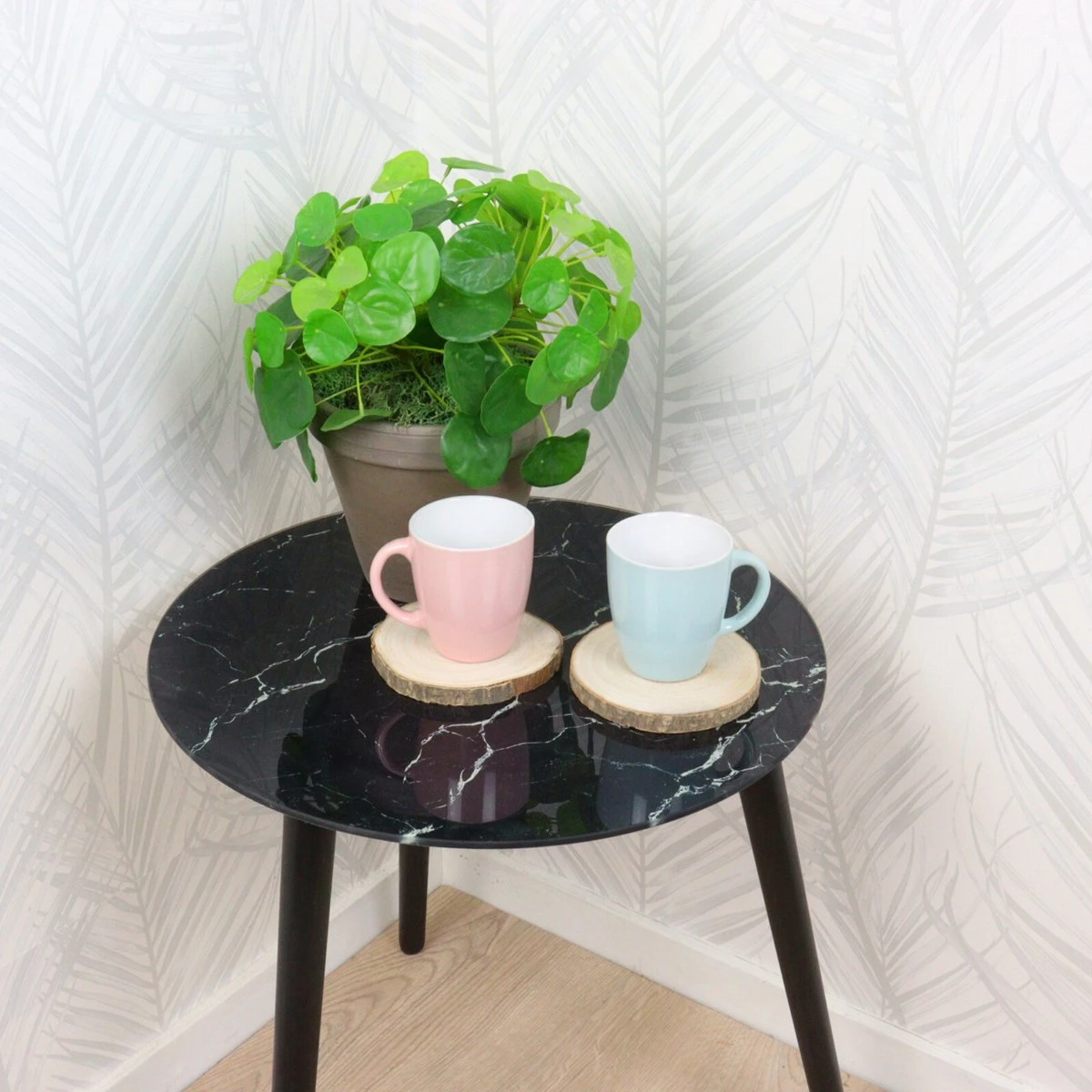 Orange85 Espresso Kopjes - Set Van 6 - Met Oor - 160ml - Meerdere Kleuren - Pastel - Aardewerk 4 Orange85 Espresso Kopjes - Set Van 6 - Met Oor - 160ml - Meerdere Kleuren - Pastel - Aardewerk - Afbeelding 4