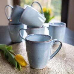 Koffiekopjes - Cappuccino Kop - Theemok - Koffiebeker - Blauw - 320ml - Set Van 6 9 Koffiekopjes - Cappuccino Kop - Theemok - Koffiebeker - Blauw - 320ml - Set Van 6 -Keukenheld Verkoopwinkel 1200x1200 1153