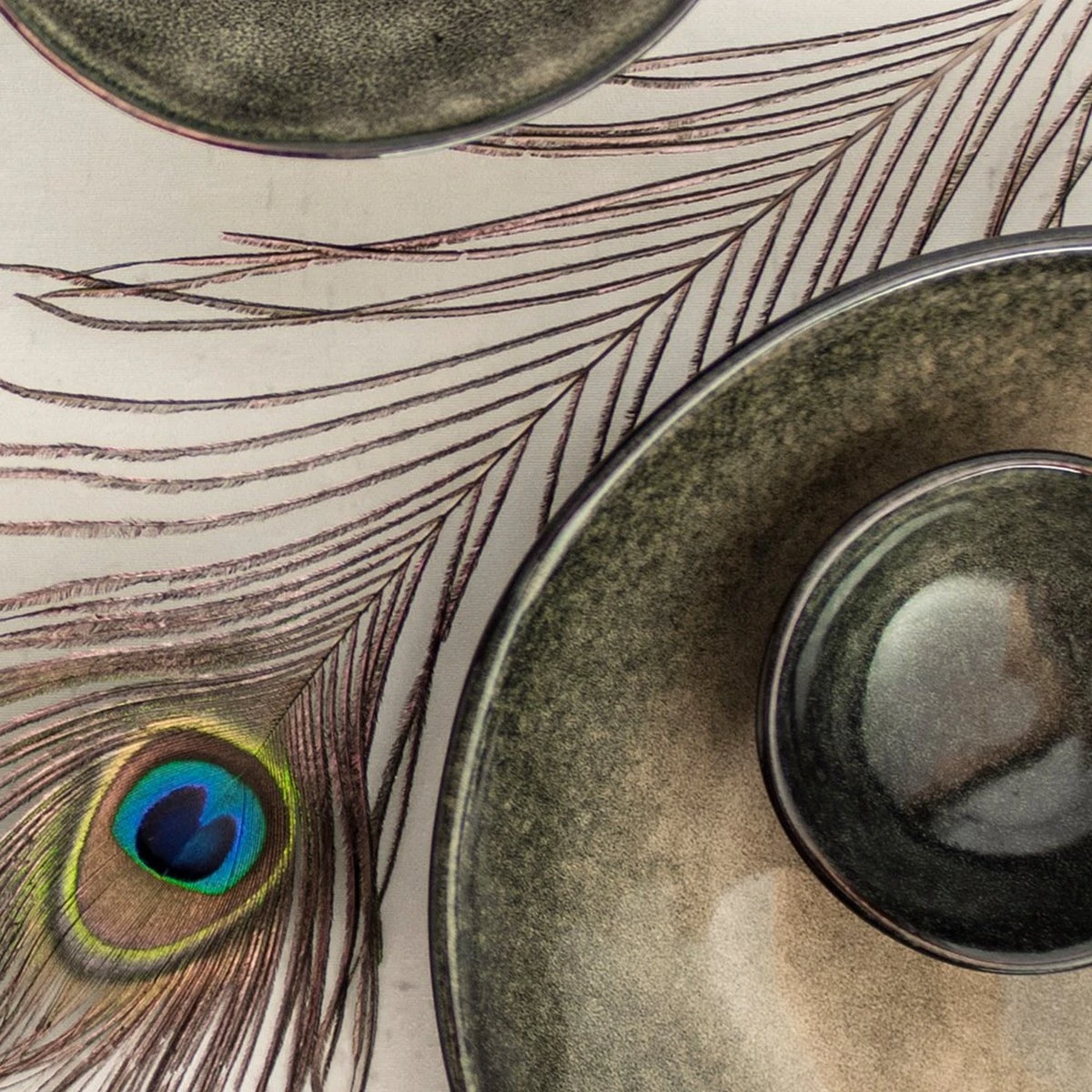 Dutch Rose Organic - Dutch Rose Set 16 Delig Servies Groen 2 Dutch Rose Organic - Dutch Rose Set 16 Delig Servies Groen - Afbeelding 2