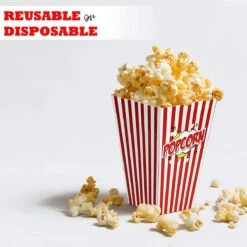 50 Duurzame Popcorn Bakjes (18x10cm) - Popcorn Zakjes Voor Filmavonden, Feestjes - Ook Geschickt Als Snoepbakje Of Feestzakje Voor Kinderen 13 50 Duurzame Popcorn Bakjes (18x10cm) - Popcorn Zakjes Voor Filmavonden, Feestjes - Ook Geschickt Als Snoepbakje Of Feestzakje Voor Kinderen -Keukenheld Verkoopwinkel 1200x1200 1264