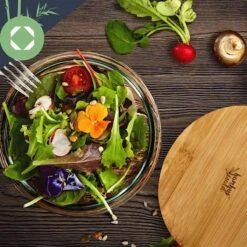 Klarstein Glazen Serveerschaal Met Bamboe Deksel - Afwasmachinebestendig - Veelzijdig Inzetbaar 14 Klarstein Glazen Serveerschaal Met Bamboe Deksel - Afwasmachinebestendig - Veelzijdig Inzetbaar -Keukenheld Verkoopwinkel 1200x1200 1284