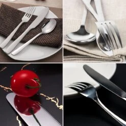 Deleca 12 Persoons Bestekset (72-delig) - Lepels, Messen, Vorken & Steakmessen - Vaatwasserbestendig - Zilver / RVS 13 Deleca 12 Persoons Bestekset (72-delig) - Lepels, Messen, Vorken & Steakmessen - Vaatwasserbestendig - Zilver / RVS -Keukenheld Verkoopwinkel 1200x1200 16