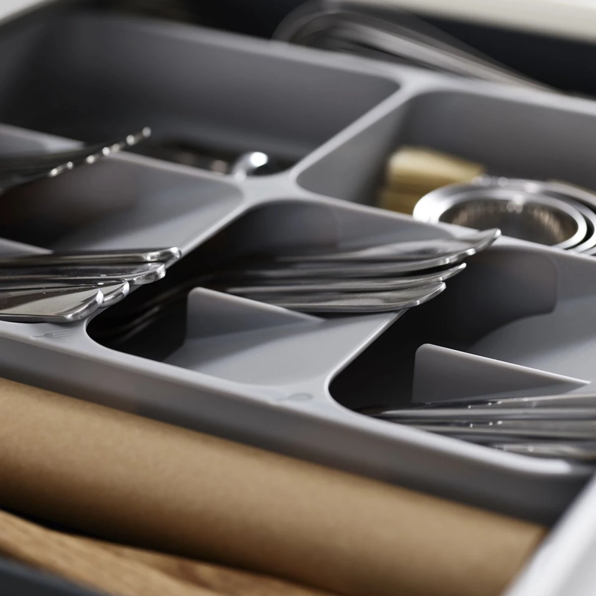 Joseph Joseph Bestek Organizer Uitschuifbaar - Grijs - Sorteervakken & Uitschuifbaar 4 Joseph Joseph Bestek Organizer Uitschuifbaar - Grijs - Sorteervakken & Uitschuifbaar - Afbeelding 4