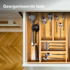 Coninx Bestekbak Bamboe 31CM Breed - Besteklade - Opbergbak - Duurzaam - Voor Laden Vanaf 47cm Diep 15 Coninx Bestekbak Bamboe 31CM Breed - Besteklade - Opbergbak - Duurzaam - Voor Laden Vanaf 47cm Diep -Keukenheld Verkoopwinkel 1200x1200 196